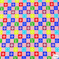 Designer inspired LV Pattern digital printed spandex knitted fabric