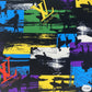 Designer inspired LV Pattern digital printed spandex knitted fabric