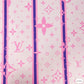 Designer inspired LV Pattern digital printed spandex knitted fabrics