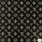 Designer inspired LV Pattern digital printed moss crepe spandex fabrics