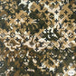 Designer inspired LV Pattern digital printed moss crepe spandex fabric