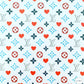 Designer inspired LV Pattern digital printed four way spandex fabrics