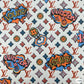 Designer inspired LV Pattern digital printed four way spandex fabrics