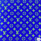 Designer inspired LV Pattern digital printed silky satin fabrics