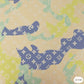 Designer inspired LV Pattern digital printed silky satin fabrics