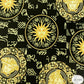 Designer inspired Versace Pattern digital printed Moss Crepe spandex fabrics